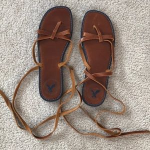 Leather straps American Eagle sandals